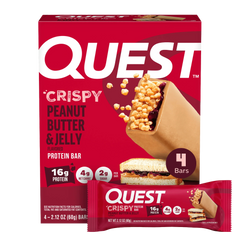 Peanut Butter & Jelly Crispy Hero Protein Bars