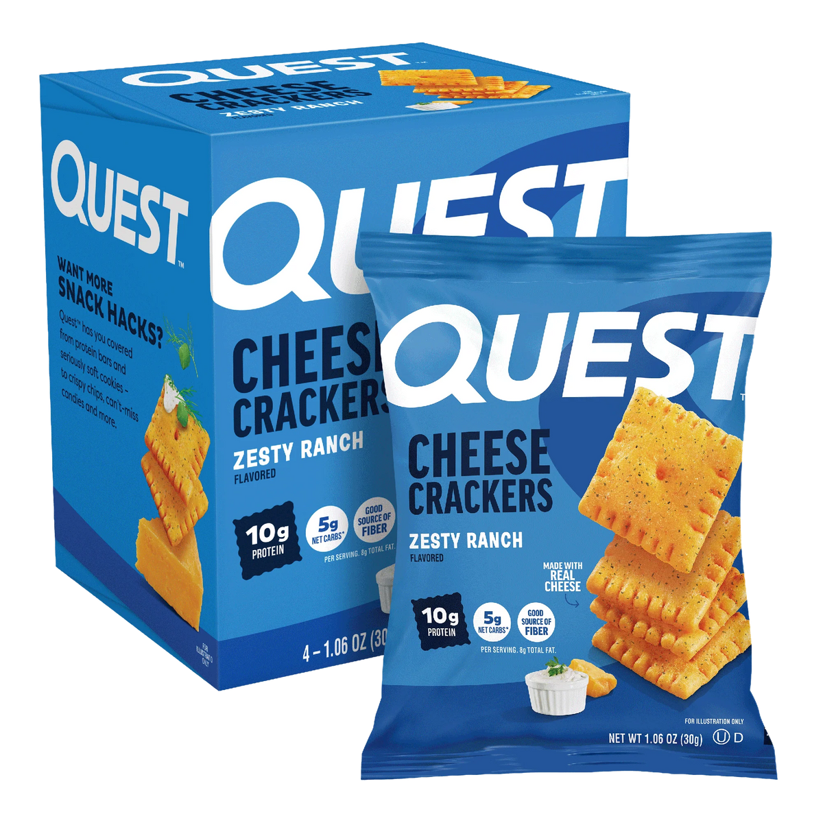 Zesty Ranch Cheese Crackers