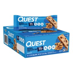 Oatmeal Chocolate Chip Protein Bars