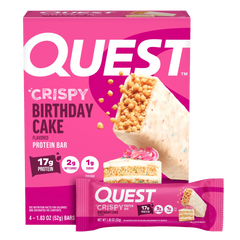 Birthday Cake Crispy Hero Bars
