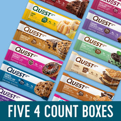 Small Protein Bar Bundle; 5 x 4ct. boxes - Save 5%